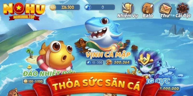 Bắn Cá Tiểu Tiên Cá - Phiêu Lưu Cùng Nohu Nàng Tiên Đáng Yêu - zitx